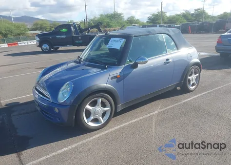 2005 Mini Cooper из США, поврежденный, VIN WMWRF33435TF61451